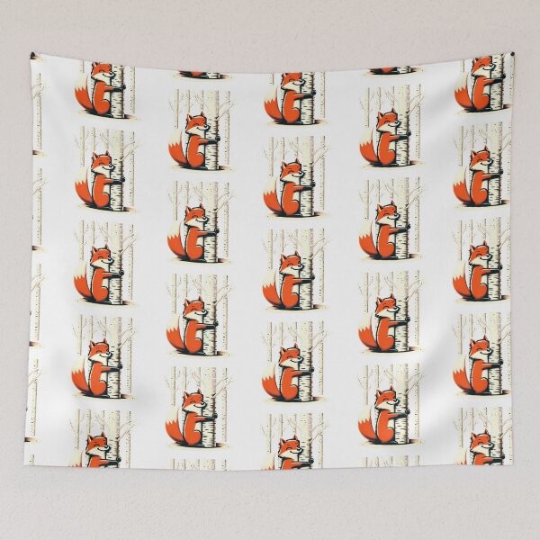Item preview, I Like Birches and Foxes designed and sold by CatherineLievre.