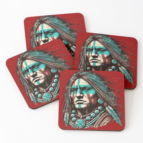 Item preview, Navajo Warrior Grunge Style designed and sold by BestDetailer.
