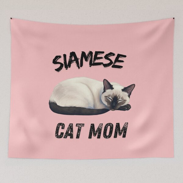 Item preview, Siamese cat mom designed and sold by Fateh-Kro ⭐⭐⭐⭐⭐.