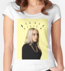 Billie Eilish Women's Fitted Scoop T-Shirt