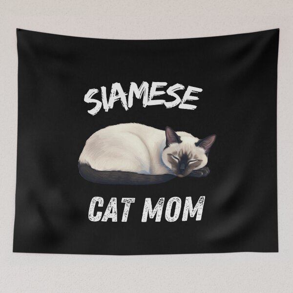 Item preview, Siamese cat mom designed and sold by Fateh-Kro ⭐⭐⭐⭐⭐.