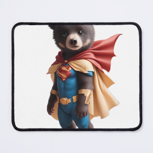 Item preview, A baby bear wearing a superhero cape designed and sold by T-SHIR-Universe.
