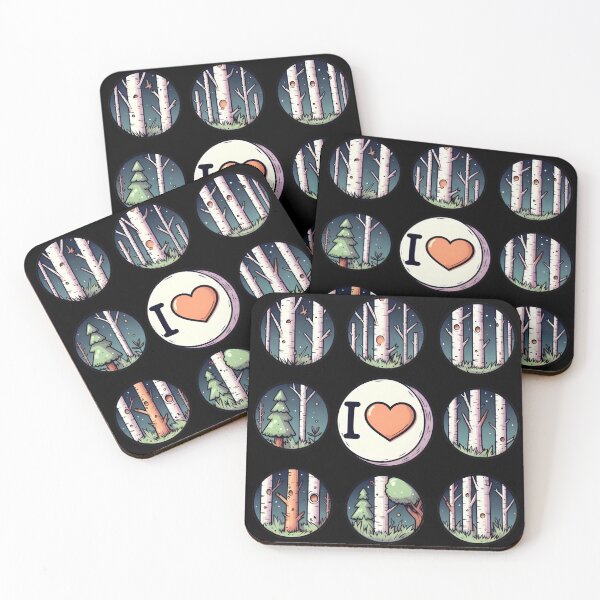 Item preview, I like birches designed and sold by CatherineLievre.