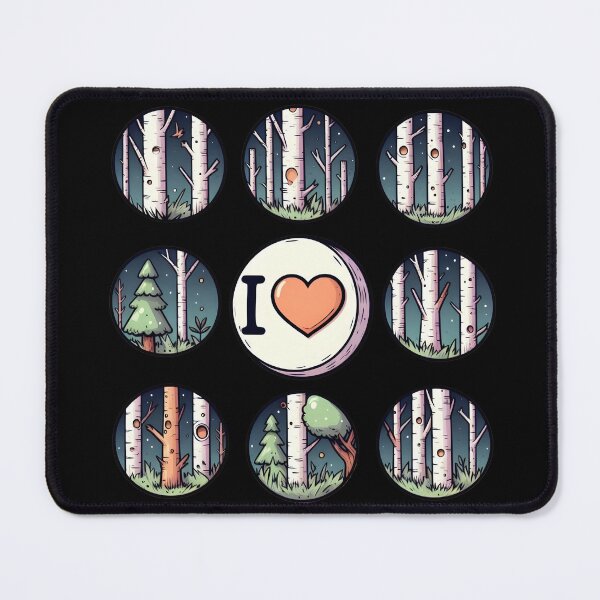 Item preview, I like birches designed and sold by CatherineLievre.