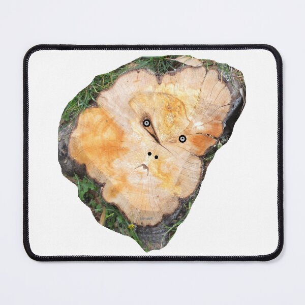 Item preview, A perplexed tree stump in the forest designed and sold by ZoffArt-Shop.