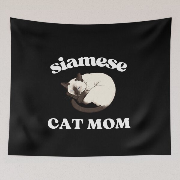 Item preview, Siamese cat mom designed and sold by Fateh-Kro ⭐⭐⭐⭐⭐.