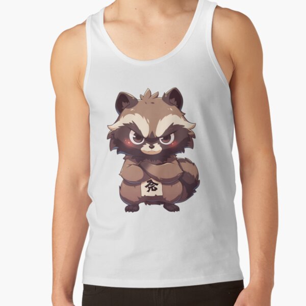 Item preview, Chibi Japanese Tanuki Raccoon designed and sold by bapupa.