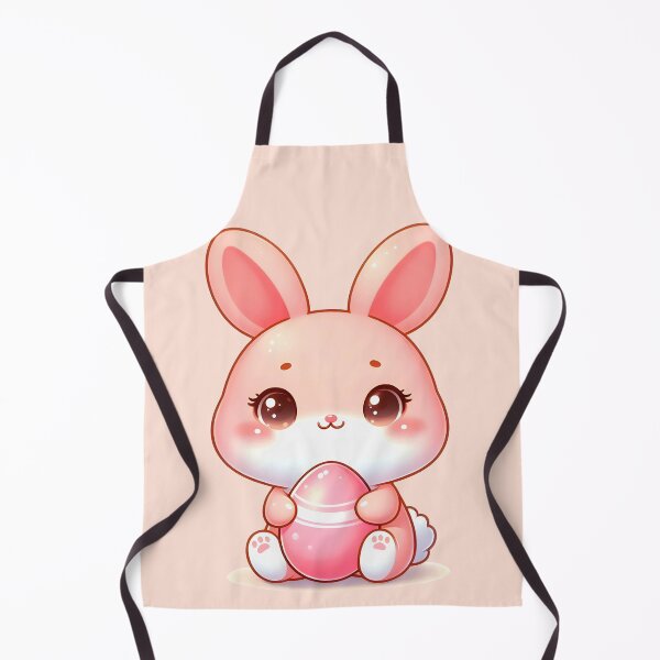 Item preview, Cute Kawaii Pink Easter Bunny designed and sold by AnmitsuArt.