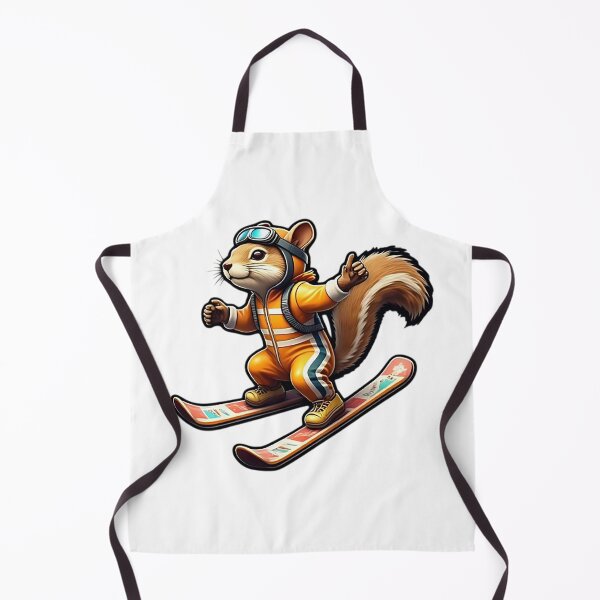 Item preview, SKIING SQUIRREL designed and sold by likbatonboot.