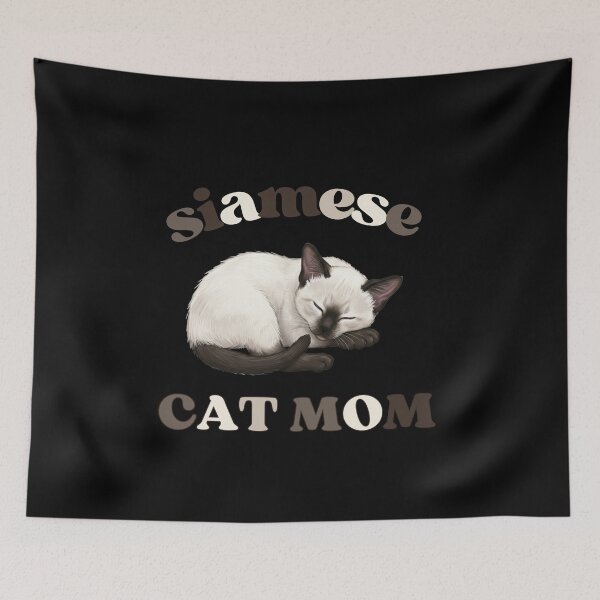 Item preview, Siamese cat mom designed and sold by Fateh-Kro ⭐⭐⭐⭐⭐.