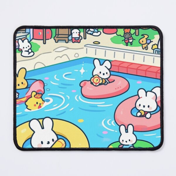 Item preview, Bunny Pool Party designed and sold by jinwooo.