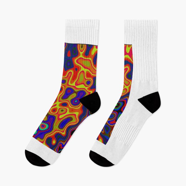 Item preview, Beautiful Graphics Neon Color Geometric Embroidery Design  designed and sold by Codingart9.