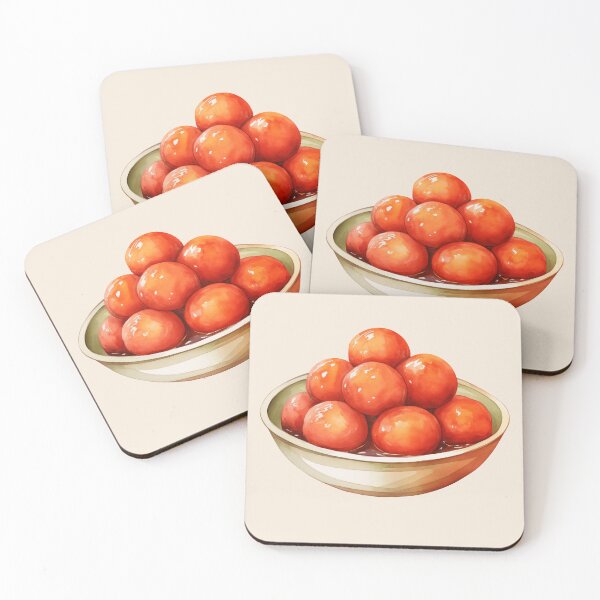 Item preview, Gulab Jamun - Indian Sweet Confectionery Dessert designed and sold by Alicia Chee.