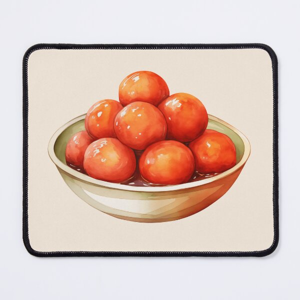 Item preview, Gulab Jamun - Indian Sweet Confectionery Dessert designed and sold by Alicia Chee.