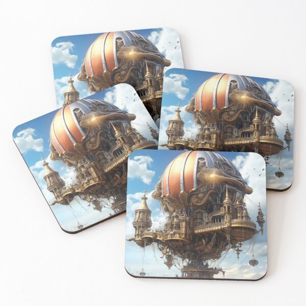 Item preview, Steampunk Airships 01 designed and sold by Studio Magical Moments.