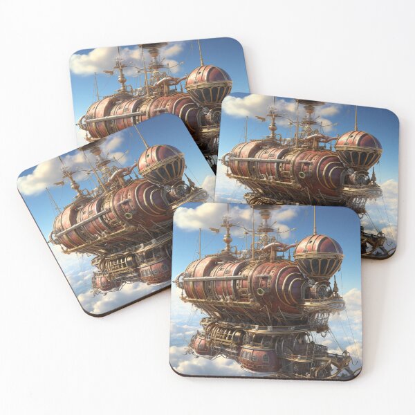 Item preview, Steampunk Airships 02 designed and sold by Studio Magical Moments.