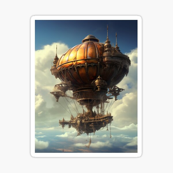 Item preview, Steampunk Airships 05 designed and sold by Studio Magical Moments.
