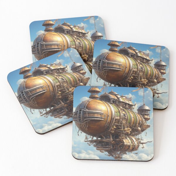 Item preview, Steampunk Airships 07 designed and sold by Studio Magical Moments.