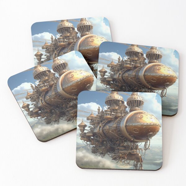 Item preview, Steampunk Airships 08 designed and sold by Studio Magical Moments.