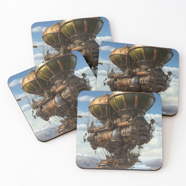 Item preview, Steampunk Airships 09 designed and sold by Studio Magical Moments.