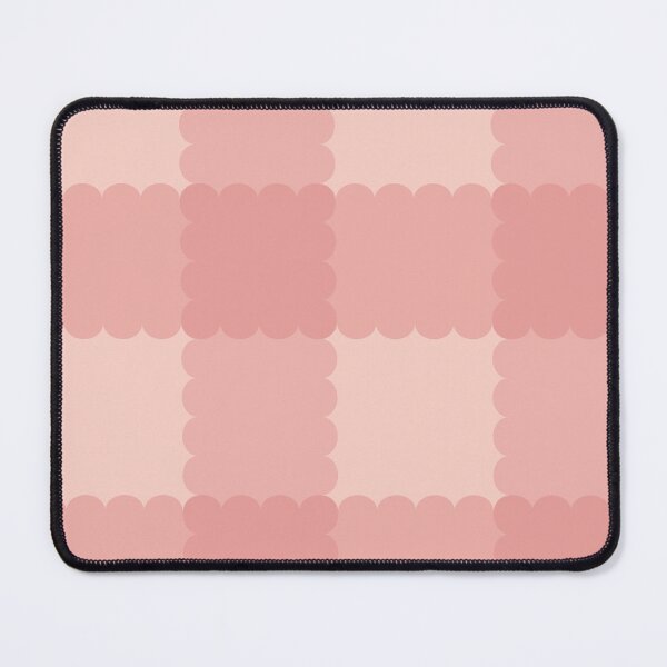 Item preview, peach gingham pattern designed and sold by Tarathai.