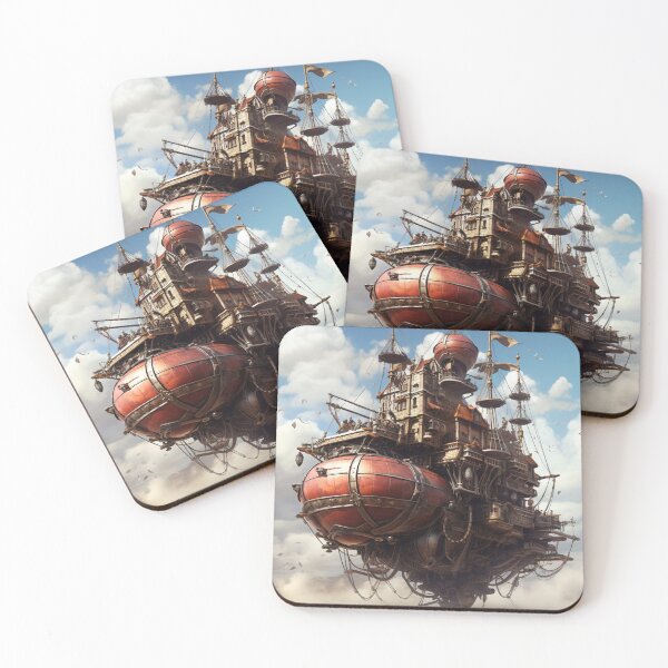Item preview, Steampunk Airships 10 designed and sold by Studio Magical Moments.