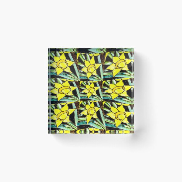Item preview, Yellow Valuable Flowers Pattern designed and sold by Patternflower.