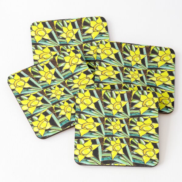 Item preview, Yellow Valuable Flowers Pattern designed and sold by Patternflower.
