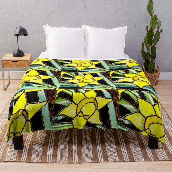 Item preview, Yellow Valuable Flowers Pattern designed and sold by Patternflower.