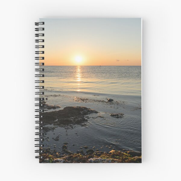 Item preview, Low Tide Sunset with a Fringe of Colorful Seaweed designed and sold by Georgia Mizuleva.