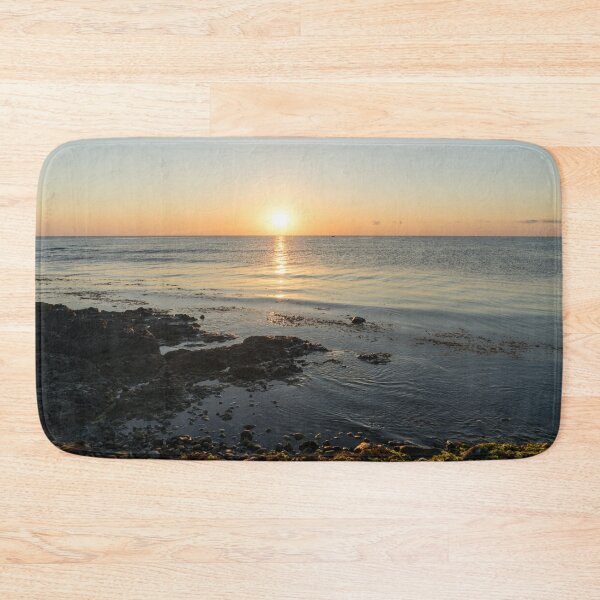 Item preview, Low Tide Sunset with a Fringe of Colorful Seaweed designed and sold by Georgia Mizuleva.