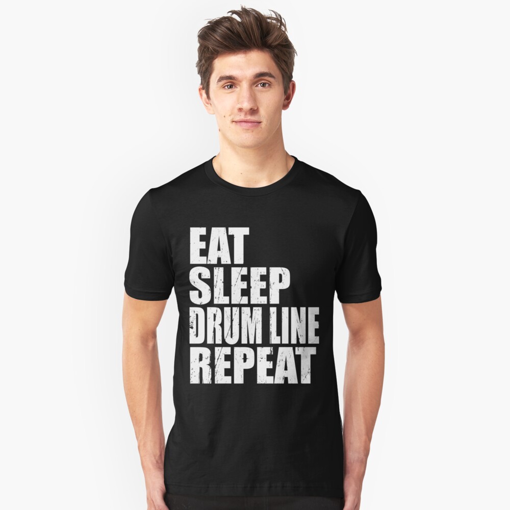 Eat Sleep Dance Repeat t-shirt fitted short sleeve womens