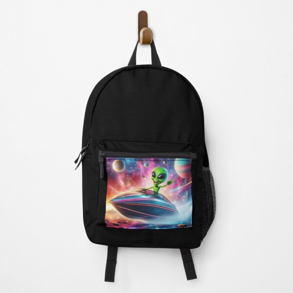 Item preview, Alien using a speedboat in space designed and sold by Dogandesighn.