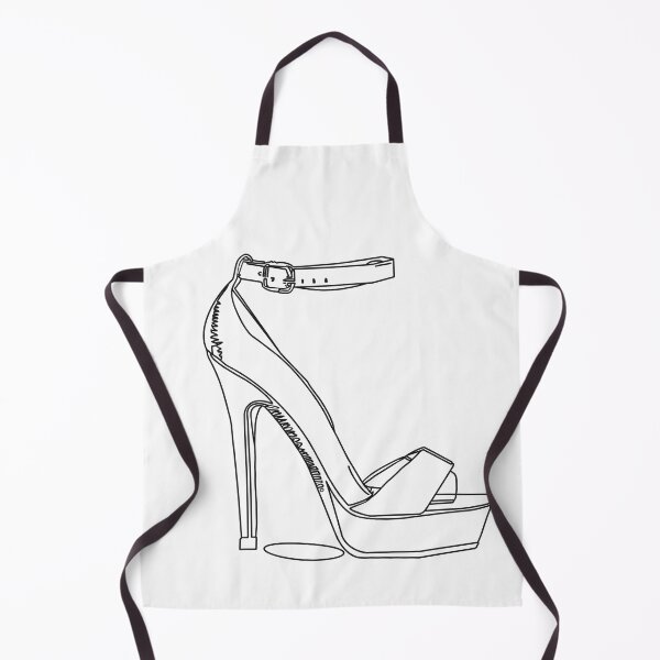 Item preview, High Fashion High Heels Stiletto Line Art Coloring designed and sold by chuckletuckle.