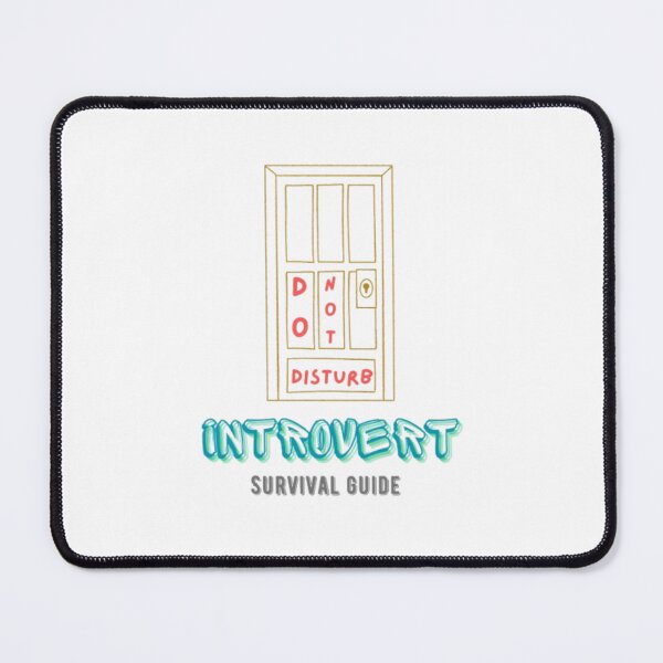 Item preview, Introvert Survival Guide - Closed Door Design for Privacy & Quiet Life Humor designed and sold by ShadeShard.