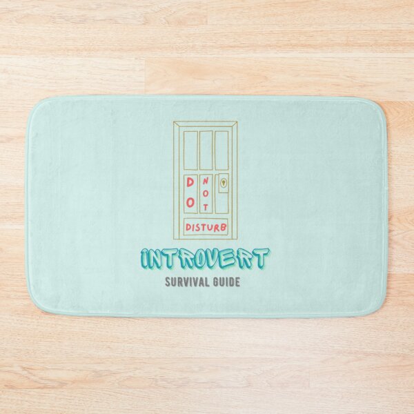 Item preview, Introvert Survival Guide - Closed Door Design for Privacy & Quiet Life Humor designed and sold by ShadeShard.