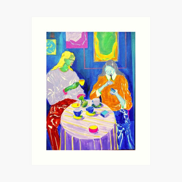Item preview, At The Corner Cafe designed and sold by Anahita Amouzegar .