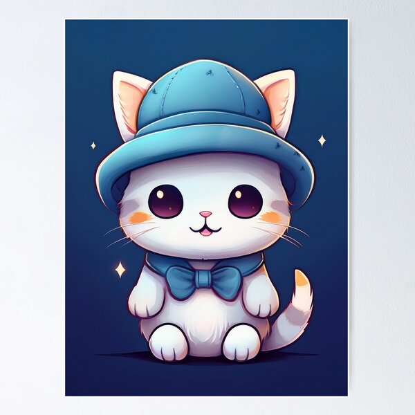 Item preview, HAT CAT designed and sold by hiyamdesign.