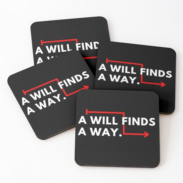 Item preview, A will find a way. – Motivation for Focus and Success designed and sold by PeakMind.
