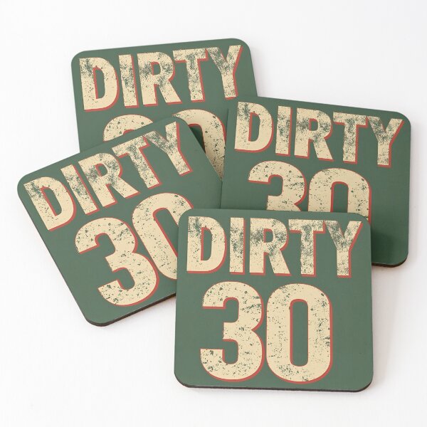 Item preview, Dirty 30 – The Ultimate Birthday Bash designed and sold by Kei No Cats Design.