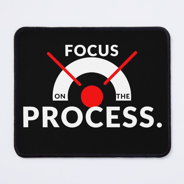 Item preview, Focus on the process. – Motivation for Focus and Success designed and sold by PeakMind.