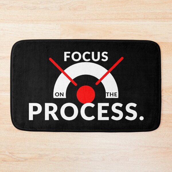 Item preview, Focus on the process. – Motivation for Focus and Success designed and sold by PeakMind.