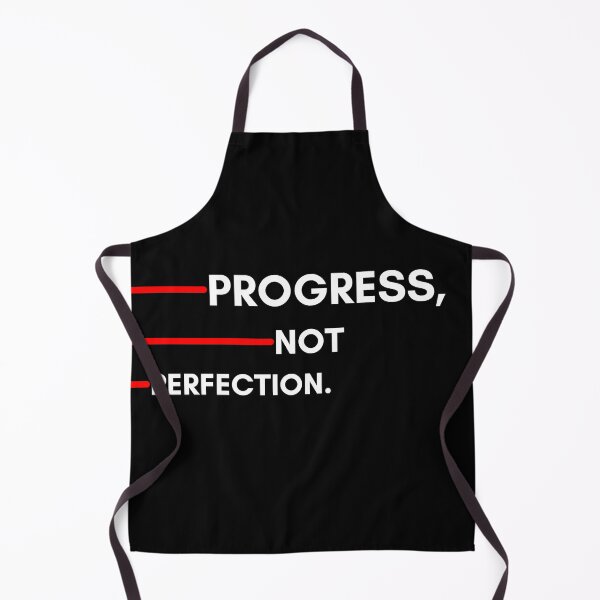 Item preview, Progress, not perfection. – Motivation for Focus and Success designed and sold by PeakMind.