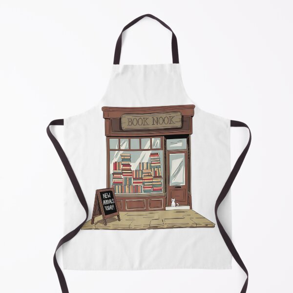 Item preview, Book Nook - Cozy Retro Bookstore Design designed and sold by OldSchoolRetro.