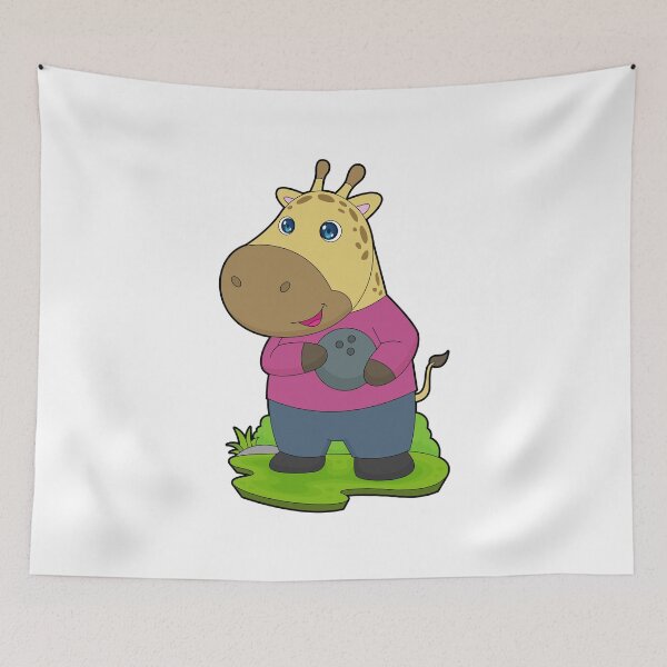Item preview, Giraffe Bowling Bowling ball designed and sold by Snabdesign84.