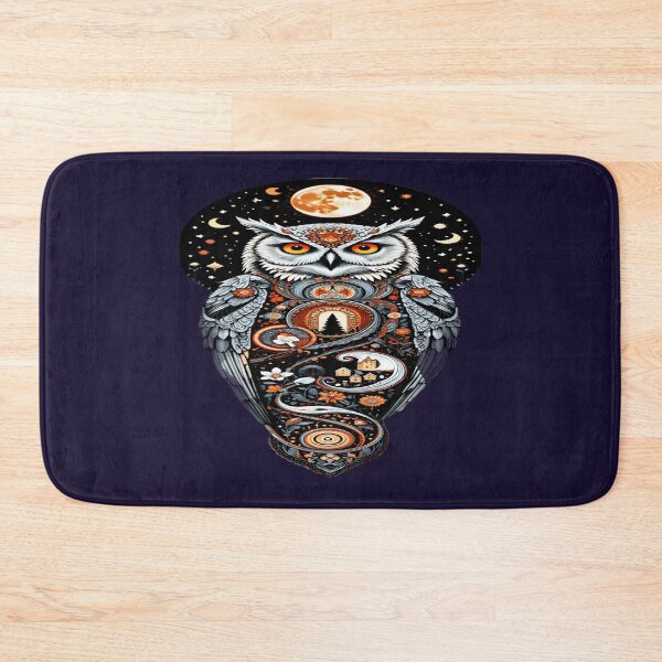Item preview, Fantasy Owl Under the Stars designed and sold by Dakson Design - Fantasy Art.