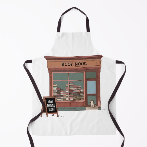 Item preview, Book Nook - Cozy Retro Bookstore Design designed and sold by OldSchoolRetro.