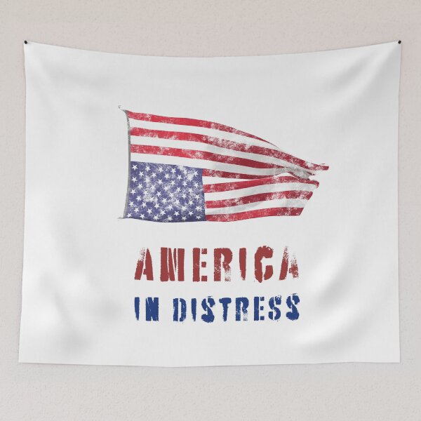 Item preview, America in Distress / Deep Danger designed and sold by GuerillaDesign.