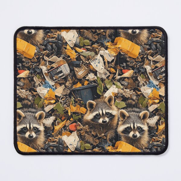 Item preview, Raccoons in the Garbage  designed and sold by kansaikate.