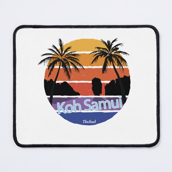 Item preview, Koh Samui Thailand vacation palm beach sunset designed and sold by Catasa06.